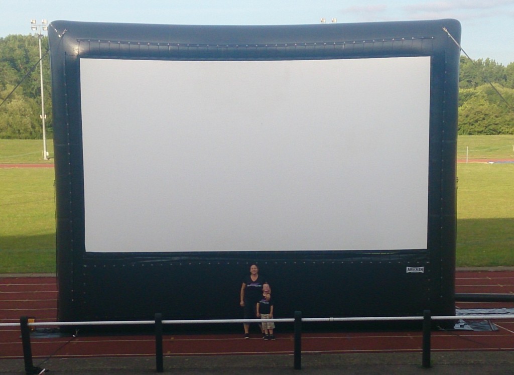 24 foot Inflatable Outdoor Cinema Screen For Hire