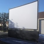 21 Foot Outdoor Cinema Screen - For Hire