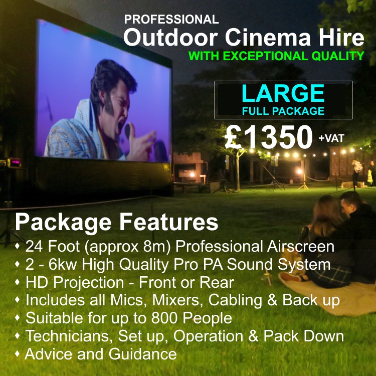 Large Inflatable Cinema Package