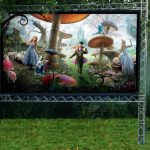 10 Foot Indoor or Outdoor Cinema Screen - For Hire